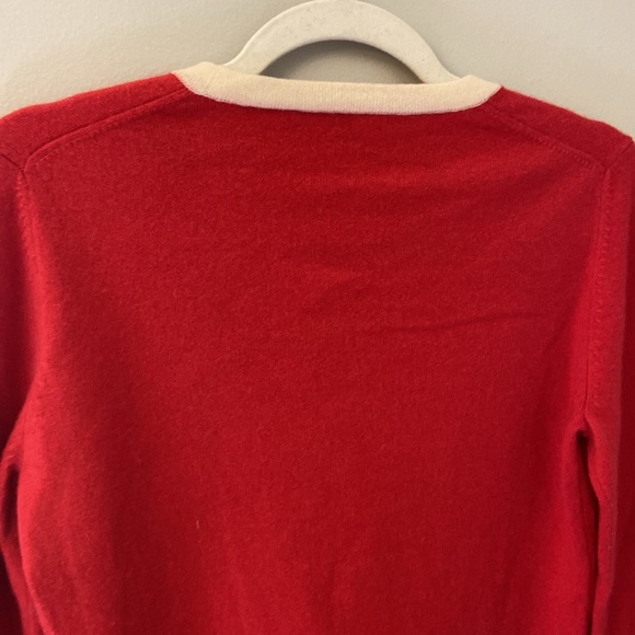 💜 Cxd London Red Cashmere Sweater women’s size small - Picture 6 of 8